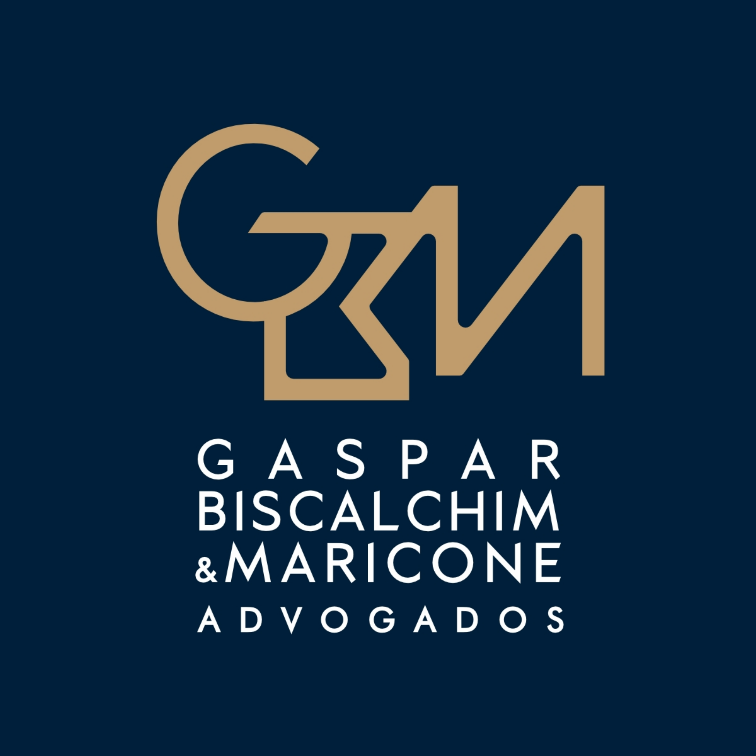 Logo Gaspar Biscalchim & Maricone Advogados